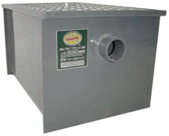 KPS Commercial Carbon Steel Grease Trap Interceptor 8lb by ExpressKitchQuip