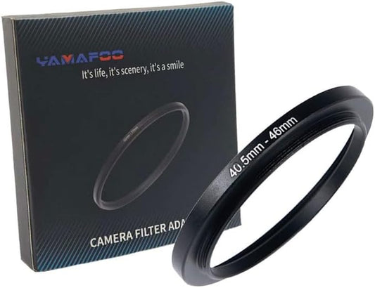 YAMAFOO 40.5mm to 46mm Step-Up Ring/Step Down Rings Filter Adapter - Image 2