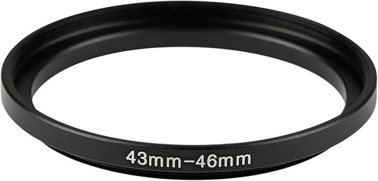 43-46mm Metal Step-Up Ring Adapter Compatible - Image 2