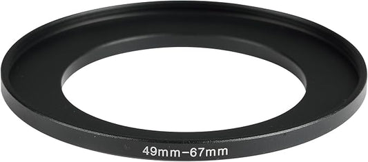 49-67mm Metal Step-Up Ring Adapter Compatible - Image 2