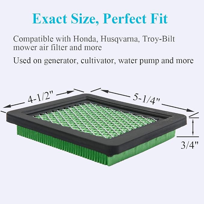HOODELL 2 Pack 17211-zl8-023 Air Filter, Compatible - Image 6