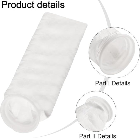 Filter Bag PP Non-Woven for Treatment, 25µm 50µm 100µm 150µm, Reusable Thermal - Image 2