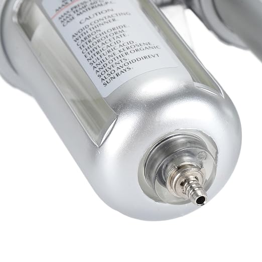 1/4 Inch Aluminum Alloy Air Filter Pressure Regulator, Compressed Air Line - Image 2