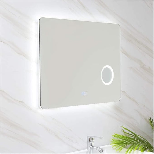 Illuminated LED Bathroom Mirror, Wall Mounted Backlit Makeup Vanity Mirror - Image 2
