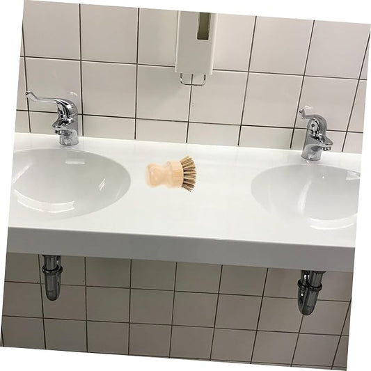 Dish Brush Handle Potato Scrubber Brush Sturdy Bristles - Image 2