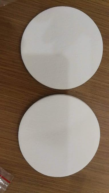 12 Synthetic Filter Discs 90mm for a Buchner Funnel and Cut Them fit"Wide - Image 2