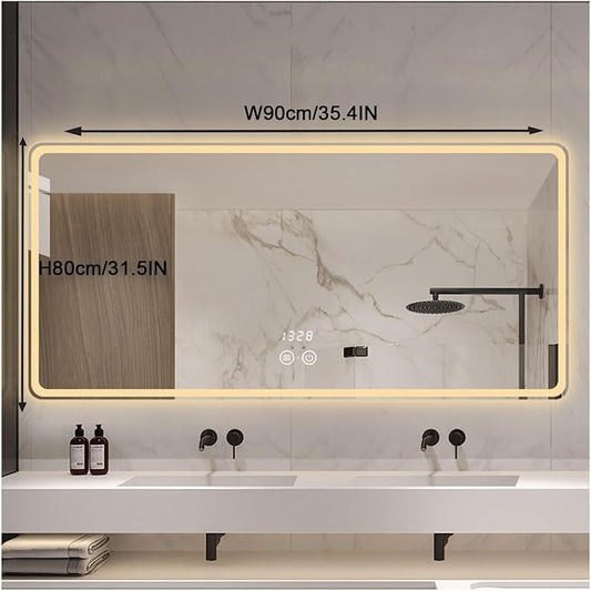 Smart Lighted Bathroom Mirror for Wall,Bathroom Mirror - Image 2