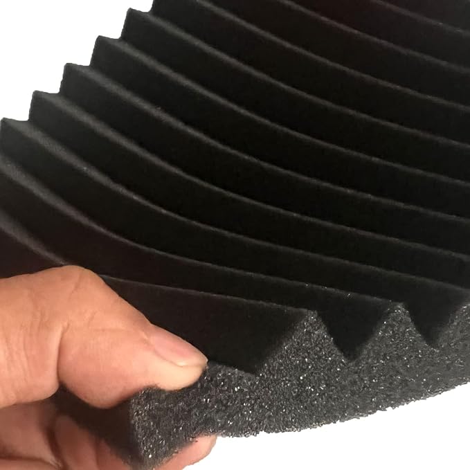 96 Pack Allxinlog Absorb the echo Acoustic Foam Panel Wedge Studio - Image 8