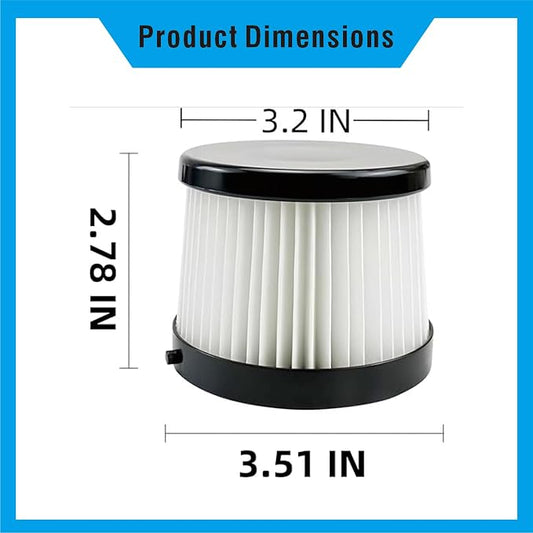 Suitable for DeWalt DCV501HB 20V DCV5011H Air Filter Replacement - Image 2