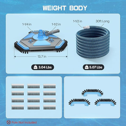 UIRWAY Upgrade Pool Vacuum Head - Image 2