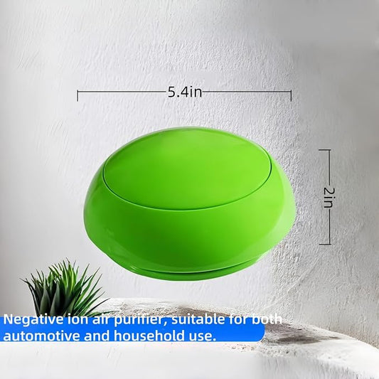 Portable Car Air Purifier with Built-in Filter, USB Charging - Image 2