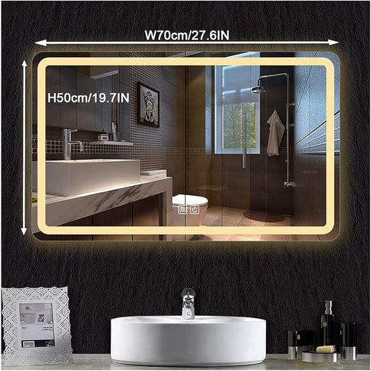 Smart Lighted Bathroom Mirror for Wall,Bathroom Mirror - Image 2