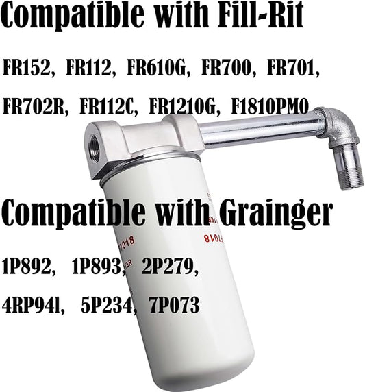1200KTF7018 Fuel Filter 10 Micron 3/4" 18GPM 50PSI 10Micron Fuel Filtration - Image 2