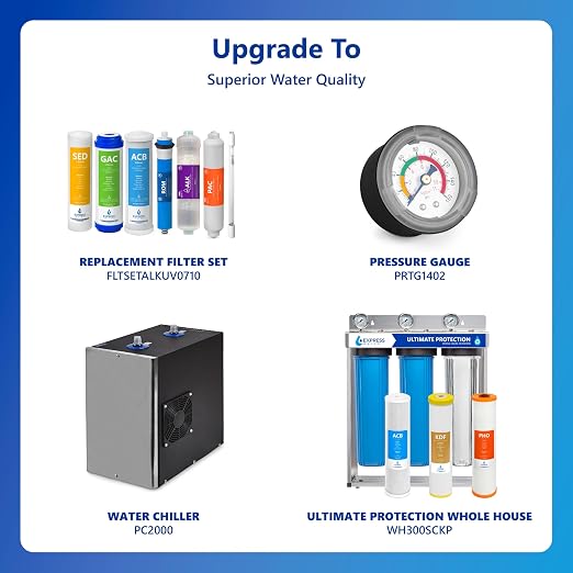 EXPRESS WATER UV Reverse Osmosis Water Filtration System – 11 Stage UV Water - Image 9