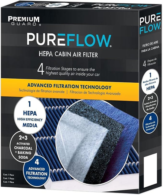 PureFlow HEPA Cabin Air Filter PC99542HX | Fits 2020-2025 Ford Explorer - Image 2
