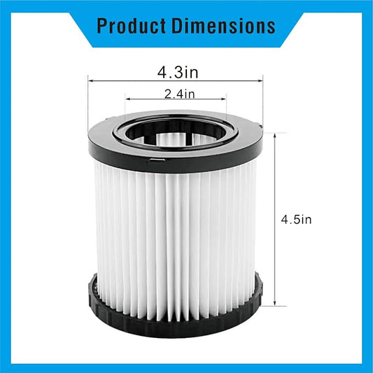 Suitable for DeWalt DCV580/DCV581H Vacuum Filter Replacement - Image 2