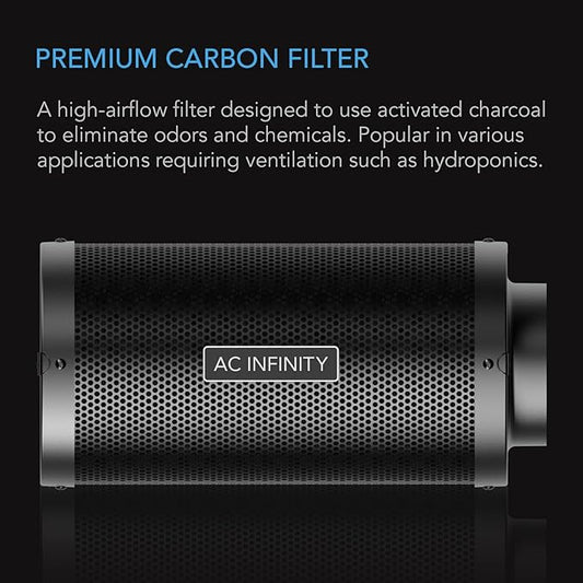 AC Infinity Air Carbon Filter 4" - Image 2