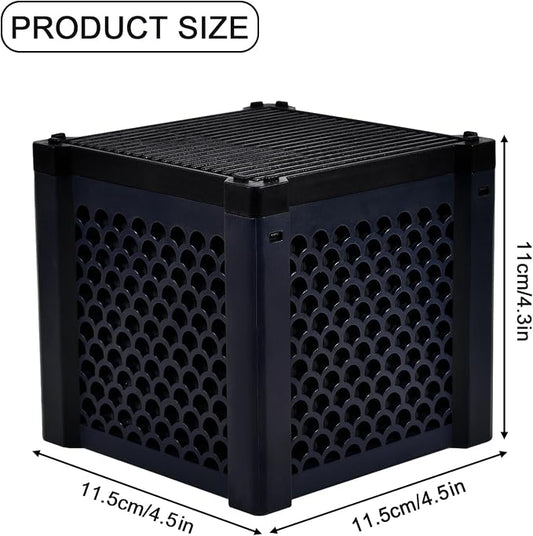 Eagles Eco-Aquarium Water Trough Purifier Cube, Activated Carbon Filter Media - Image 2