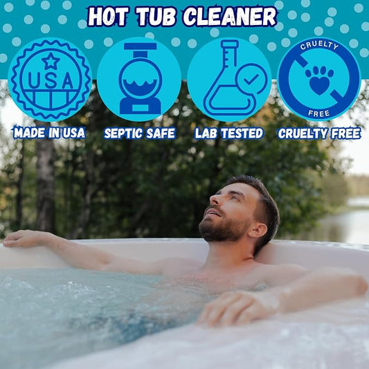Ahh-Some - Hot Tub Serum Cleaner Sachet | Clean Pipes & Jets Gunk Build Up | - Image 2