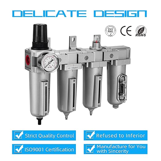 NANPU 1/2" NPT Industrial Grade 4 Stage Air Drying System - Image 6