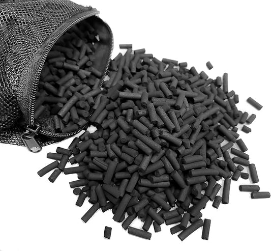 Premium Virgin Activated Carbon Charcoal Pellets in 1 Filter Media Bag - Image 2
