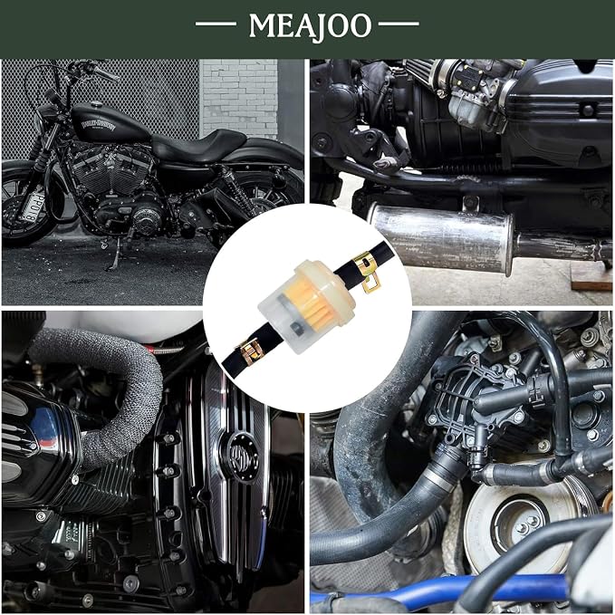 6PCS 1/4" 6mm-7mm Gas Inline Fuel Filter, - Image 8