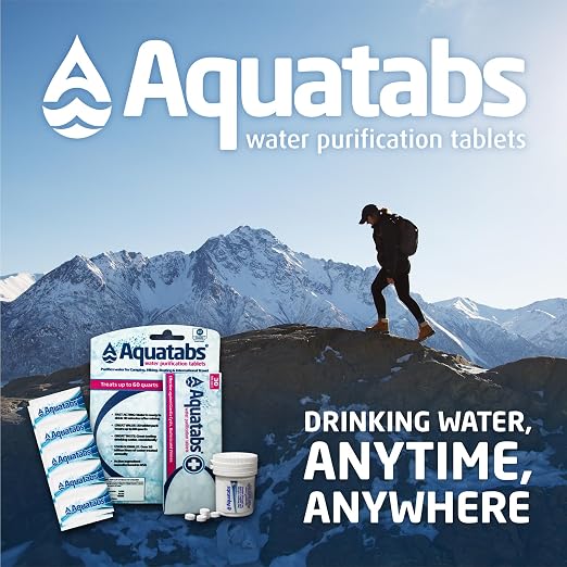 Aquatabs 49mg Water Purification Tablets. Portable Water Purifier - Image 6