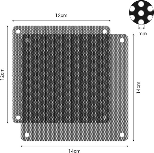 120mm Fan Dust Filter PC - Image 2