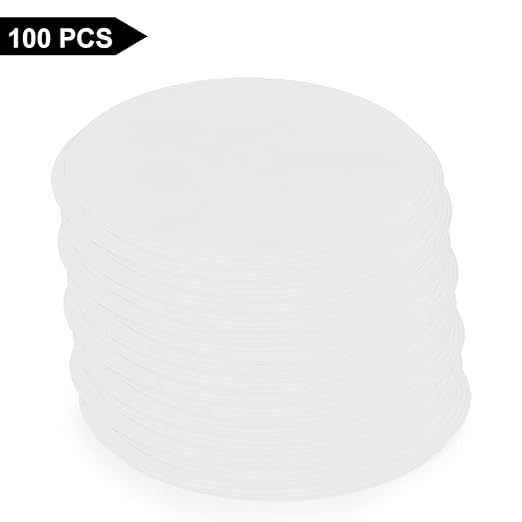 stonylab Quantitative Filter Paper, 100 Pack Slow Flow Rate Cellulose Filter - Image 5