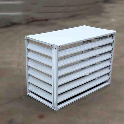 Outdoor Air Conditioner Cover Aluminum Decorative Fence Privacy Screen by Unknown