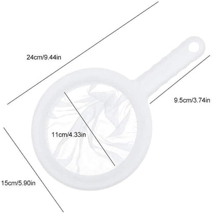 Kitchen Ultra-Fine Nylon Mesh Strainer Plastic Sieve Fine Mesh Filter Spoon - Image 8