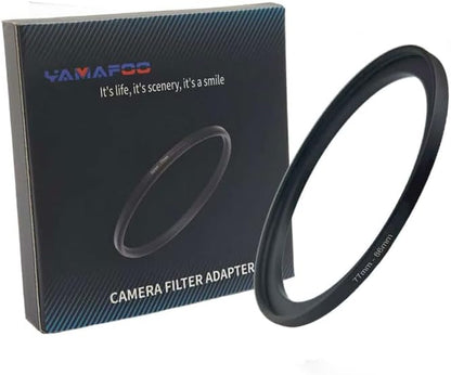 YAMAFOO 77mm to 86mm Step-up Ring/Step Down Rings Filter Adapter by YAMAFOO