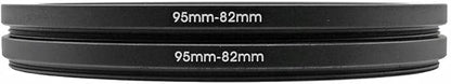 95 to 82mm Metal Step Rings, 95mm to 82mm Step Down Ring Filter Ring Adapter - Image 2
