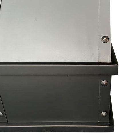 CT Copper Tailor Sloped Copper Vent Hood Wall Mount, 1260 CFM Exhaust Fan - Image 4