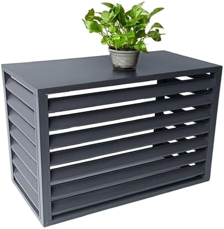 Aluminum Air Conditioner Cover, Privacy Fence Screen, Outdoor Condenser by Unknown