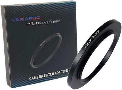 YAMAFOO 46mm to 72mm Step-Up Ring/Step Down Rings Filter Adapter by YAMAFOO