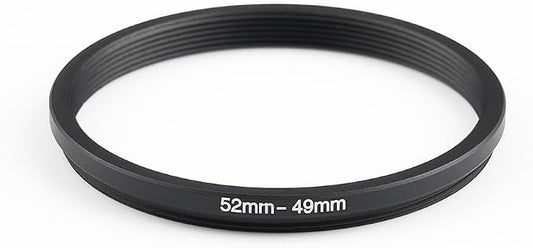 52mm to 49mm Step-Down Ring Filter Adapter, Metal Ring Step-Down Rings Adapter - Image 2