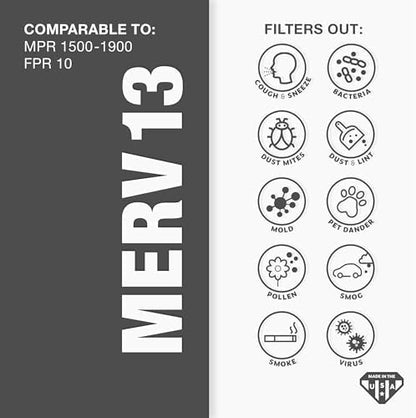 Aerostar 16x25x1 MERV 13 - Image 8