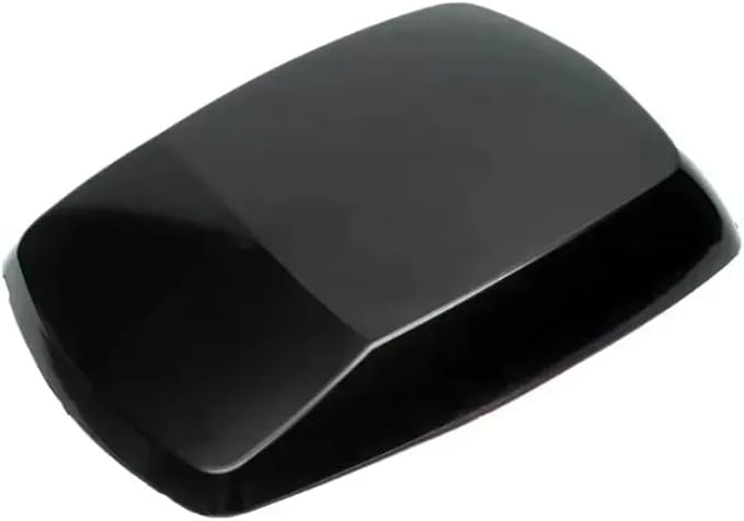 Decorative Hood Scoop Air Intake Flow Vent Black Carbon Universal Car - Image 4