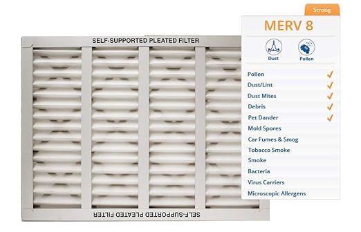 Assigned by Sterling Seal & Supply, KP-20x25x2x12CS.DSC 20x25x2, Furnace Air - Image 2