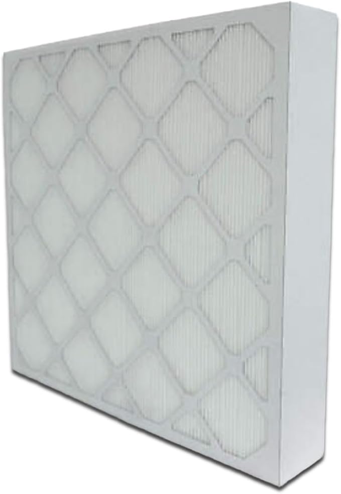 16x25x1 Mini-Pleat Synthetic Panel Air Filter – 1” Beverage Board Frame – MERV by AccuraFil