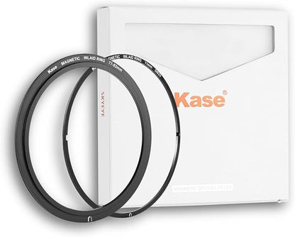 Kase 95mm Magnetic Screw in Adapter Ring Kit, Brass Magnetic to Threaded Filter by KaseFilter