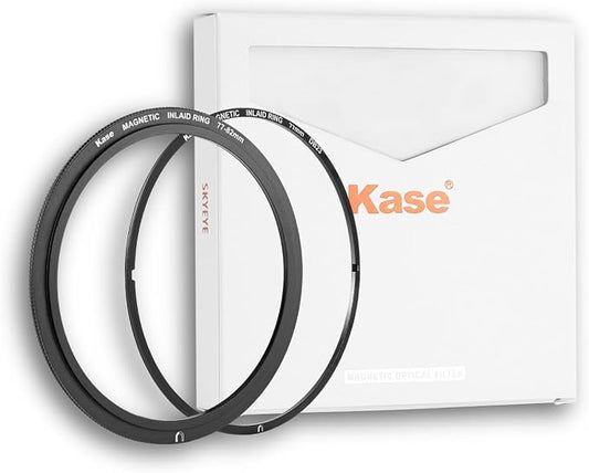 Kase 72mm Magnetic Screw in Adapter Ring Kit, Brass Magnetic to Threaded Filter by KaseFilter