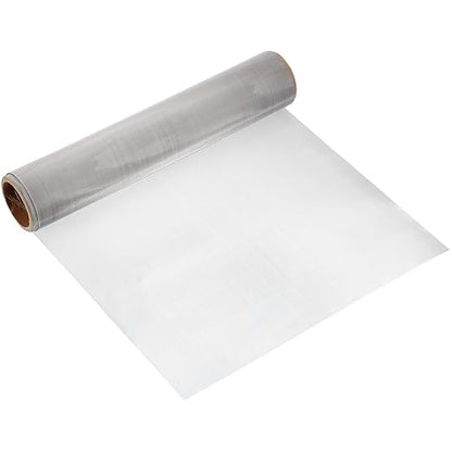uxcell 150 Mesh 118" x 10" Woven Wire Mesh, 316 Stainless Steel Air Vent Filter by uxcell
