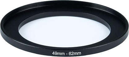 49mm to 62mm Step-Up Ring Filter Adapter - Image 2