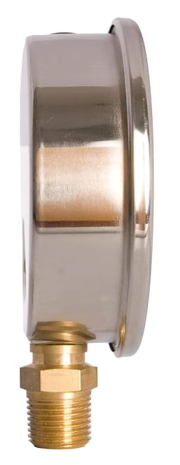 4" Oil Filled Pressure Gauge - Image 4