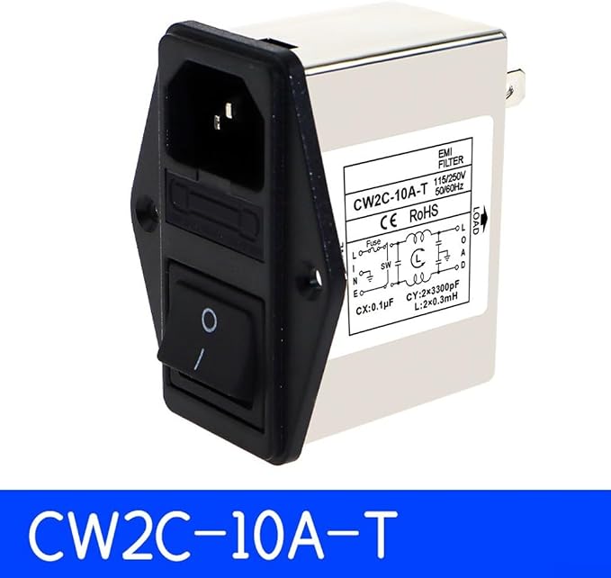IEC Power Filter, Inlet Power Socket, IEC Socket Power Filter - Image 6