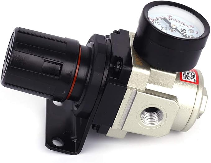 SNS AR3000-N03 Female Thread 3/8 NPT Air Pressure Regulator 0-150 PSI Adjustable - Image 7