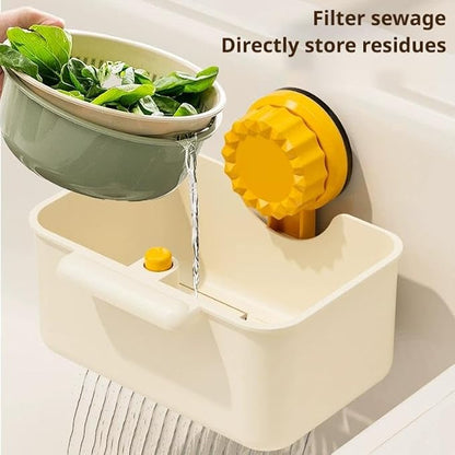2Pcs Kitchen Sink Strainer Drainer Basket - Image 7
