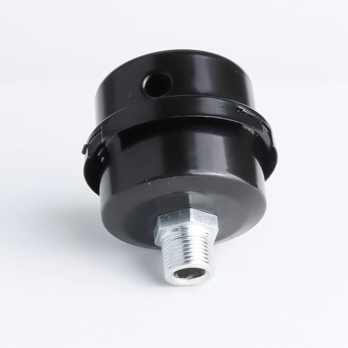 3/8" Male Thread Diameter Air Compressor Silencer & Filter, Metal Air - Image 4
